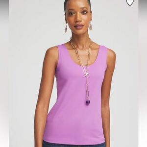 Chico's Vibrant Purple Tank Top